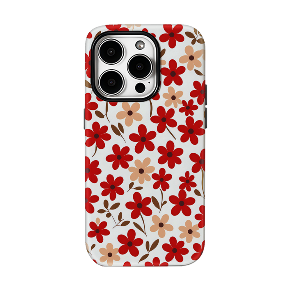 Phone Cases Iphone 13 - Red Flower Phone Case for IPhone
