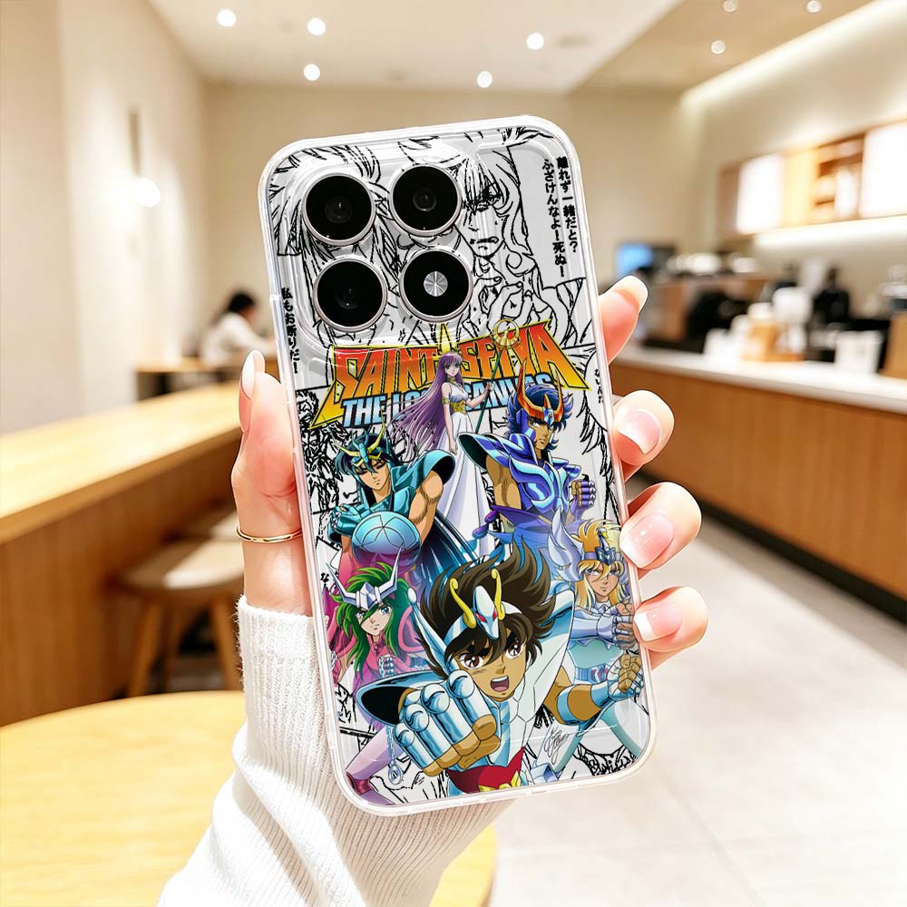 Phone Cases Xiaomi 15 - Saint Seiya Anime Cover For Xiaomi