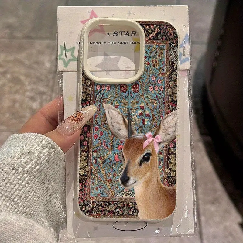 Vintage Deer Lichee Silicone P - Phone Cases Xiaomi 15 review and price
