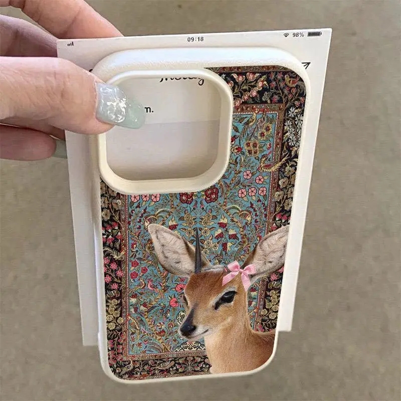 Vintage Deer Lichee Silicone P - Phone Cases Xiaomi 15 review and price