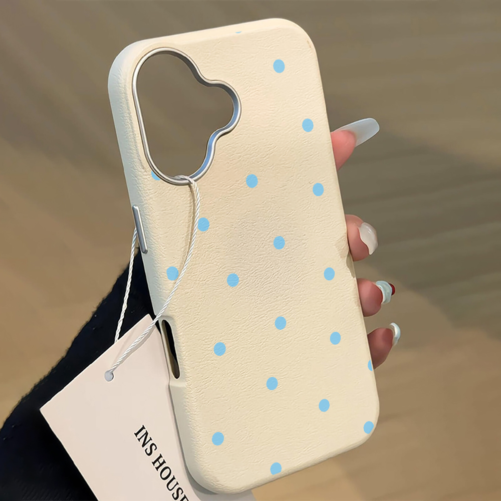 Simple Blue Polka Dots Phone C - Phone Cases Galaxy A16 5G review and price