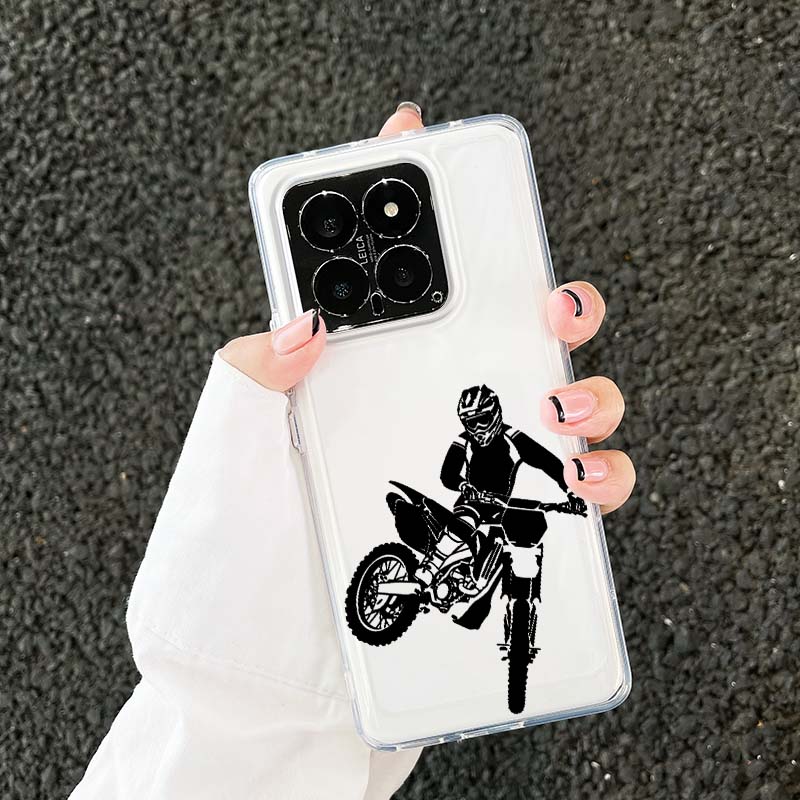 Cool motorcycle rider illustra - Phone Cases Xiaomi 15 review and price