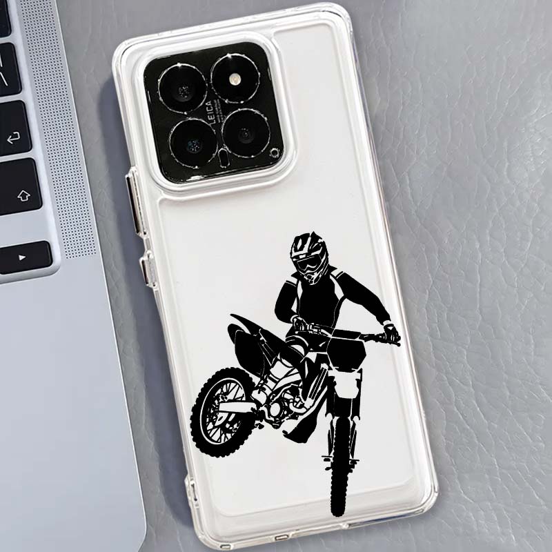 Cool motorcycle rider illustra - Phone Cases Xiaomi 15 review and price