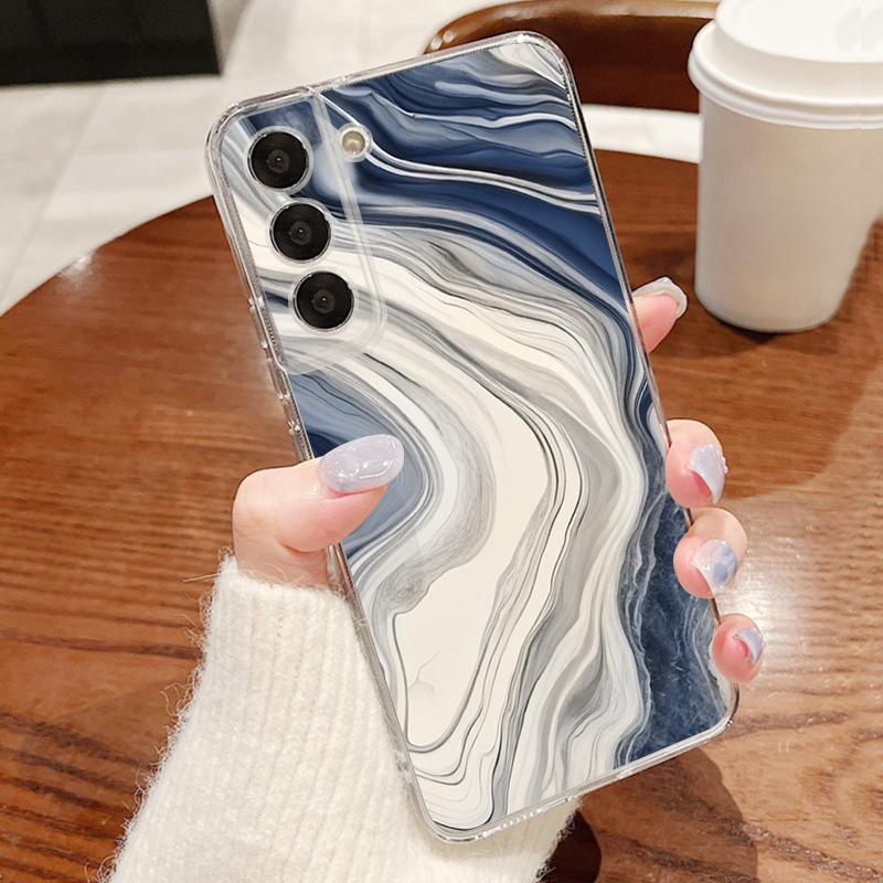 Clear Marble Pattern Phone Cas - Phone Cases Galaxy A16 5G review and price
