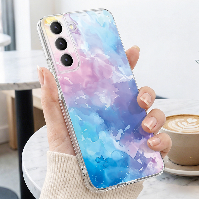 Clear Marble Pattern Phone Cas - Phone Cases Galaxy A16 5G review and price