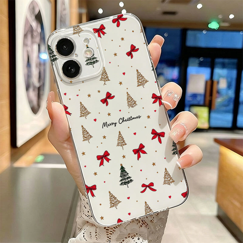 Red Bow Christmas Clear Shockp - Phone Cases Xr Iphone review and price