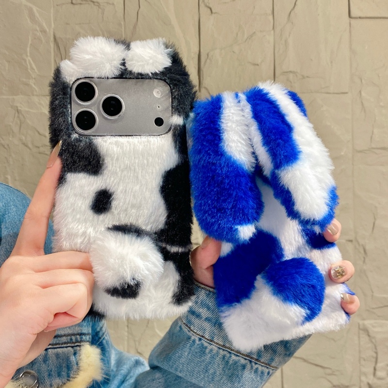 Cute Rabbit Design Fluffy Phon - Phone Cases Iphone 13 review and price